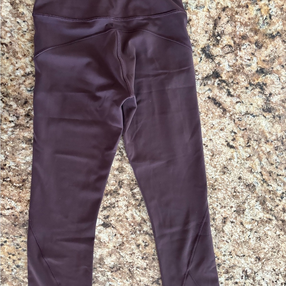 Women Lululemon Brown Leggings